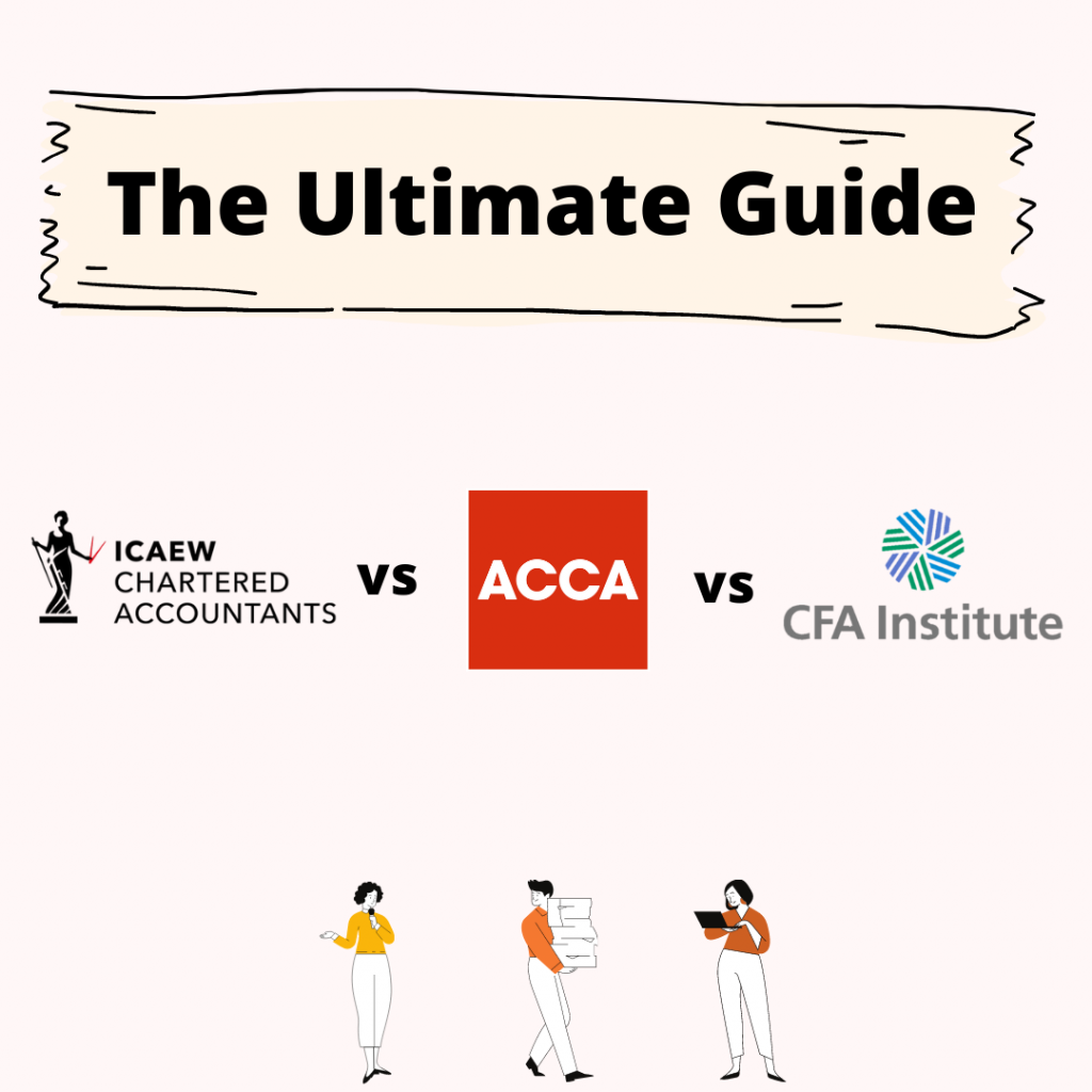 The Ultimate Guide ICAEW vs ACCA vs CFA Cemerlang